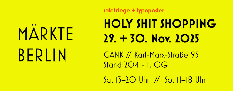 Märkte Holy Shit Shopping Berlin